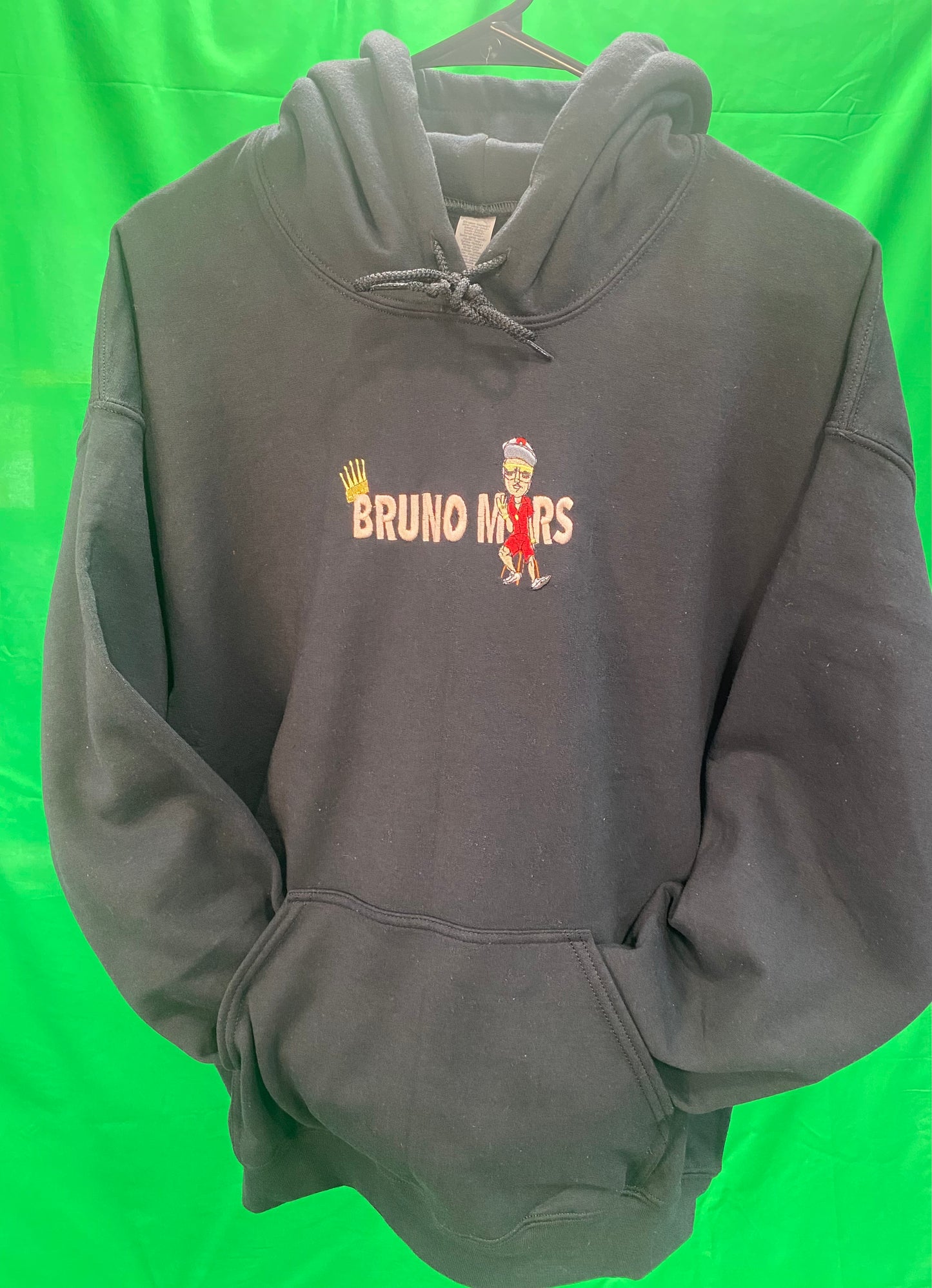 bruno mars embroider hoodie