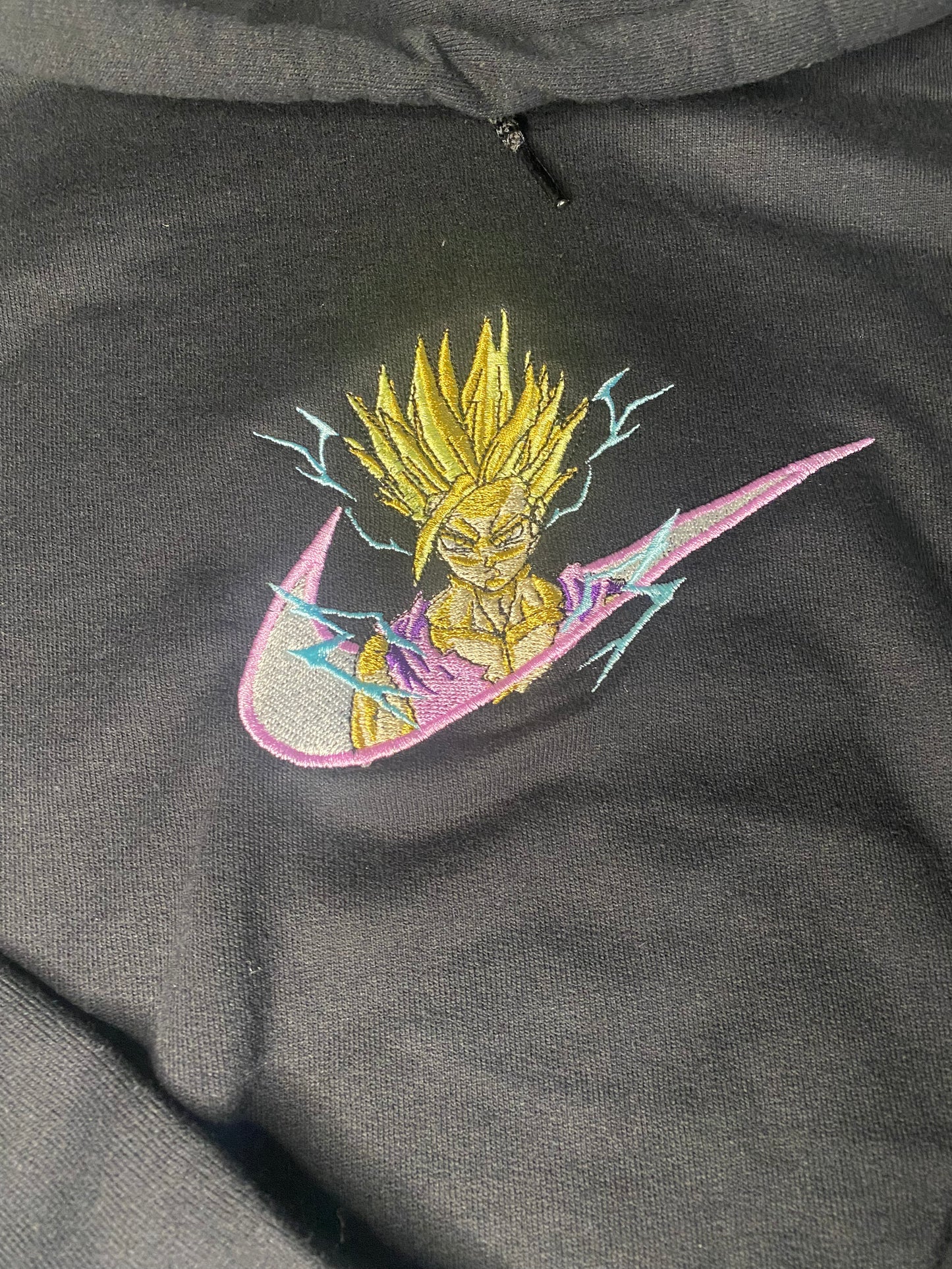 Goku embroiderhoodie